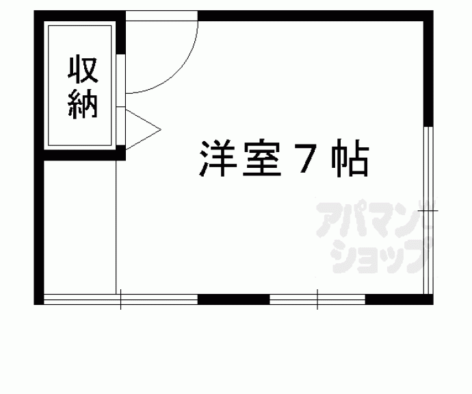 【洛北庵】間取