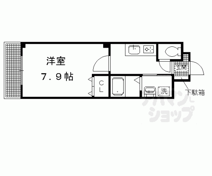 【フジパークコート】間取