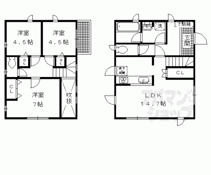 【ル・プティ下鴨】間取
