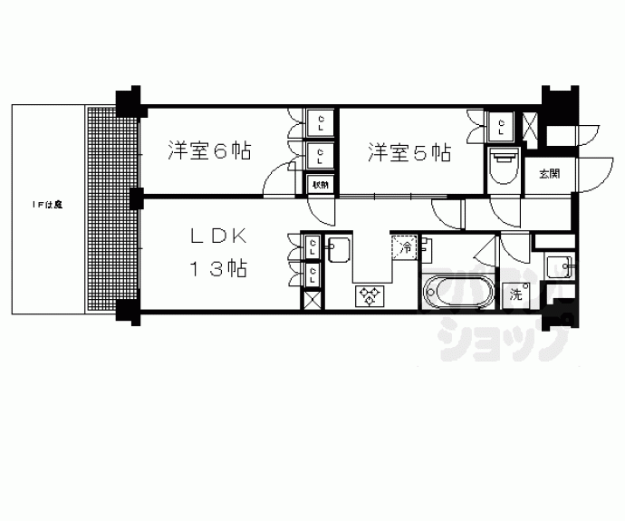 【リーガル京都聖護院】間取
