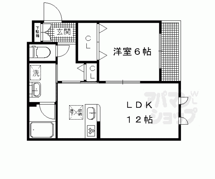 【Ｌａ　Ｓｏｒｔｉｅ】間取
