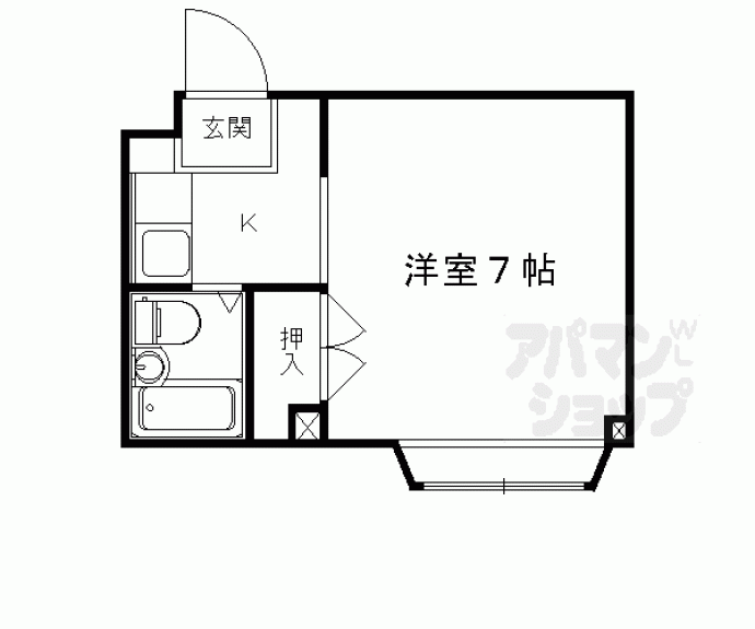【アーバンライフ一号館】間取