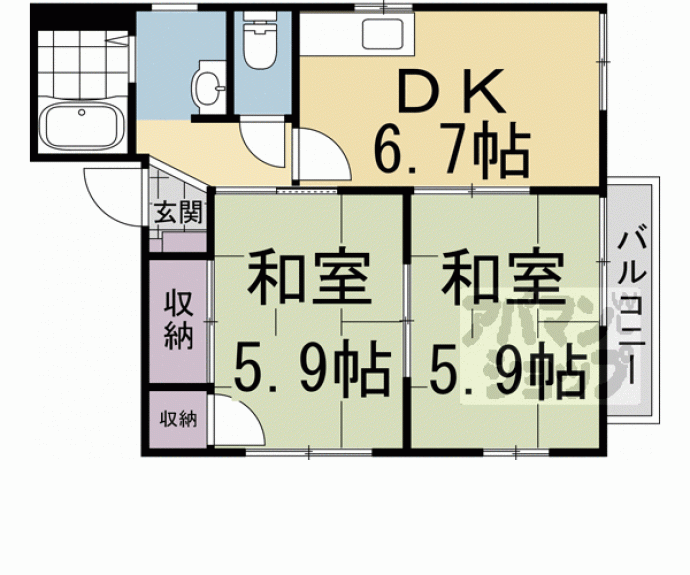 【三樹ハウス】間取