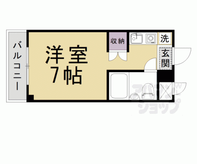 【ウエストコートⅠ】間取