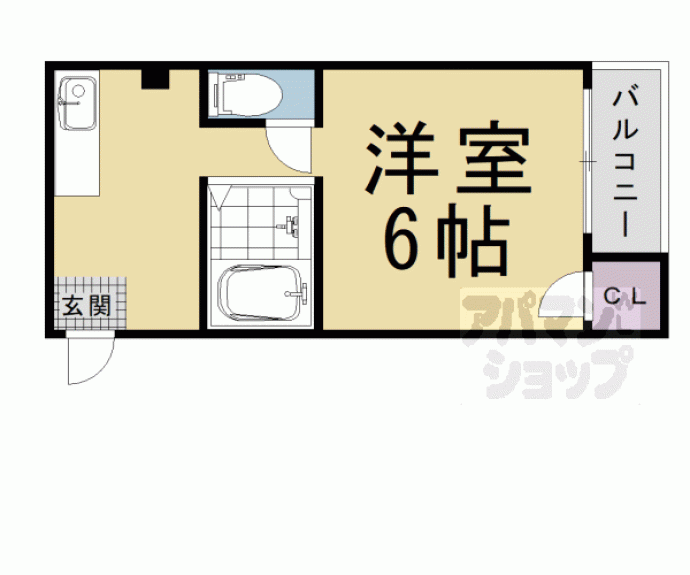 【ＮＰハイツ梅津】間取