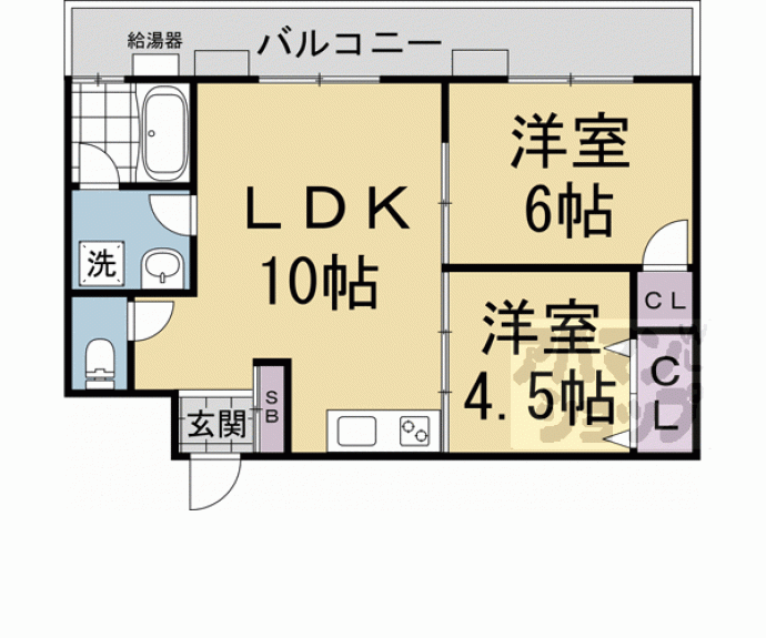 【シャトーイトー】間取