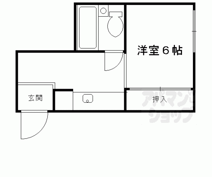 【アビリティ桂】間取