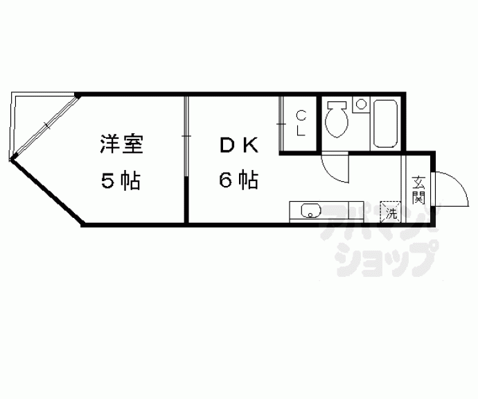 【ベール太秦】間取