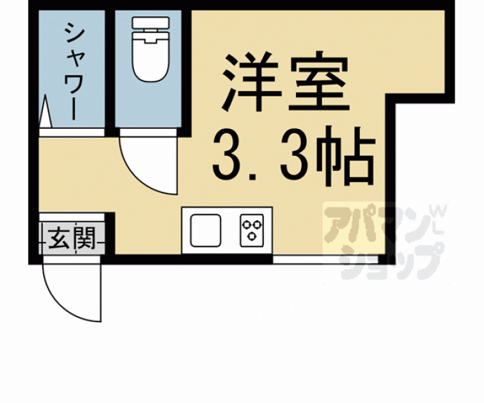 【ベール太秦】間取
