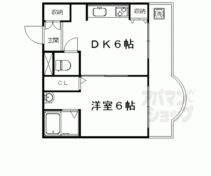 【第2東久ハイツ】間取