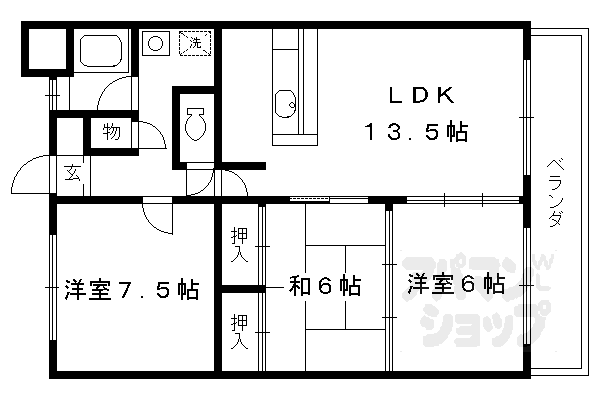 【第３４長栄ヴィラ大成さが】