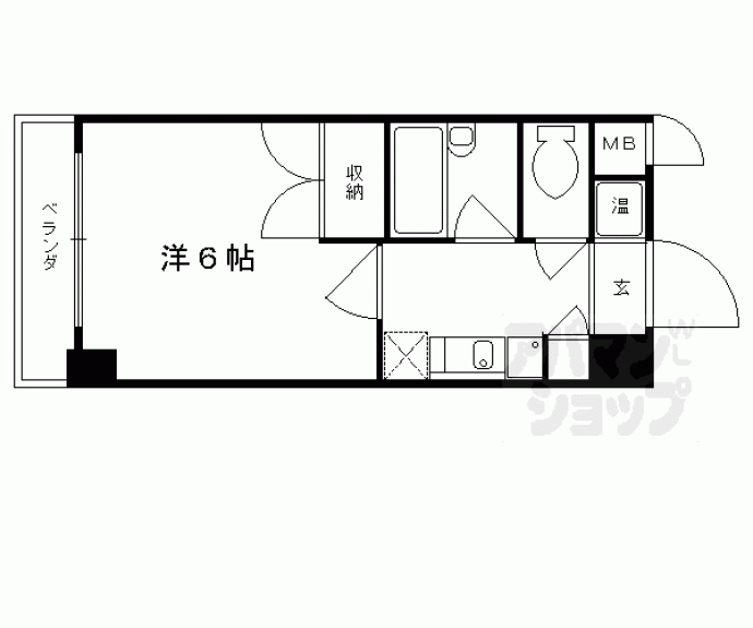 【ピュア衣笠】間取