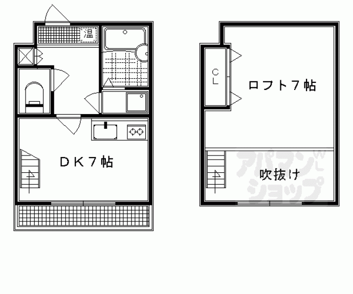 【烏丸今出川ノースワン】間取