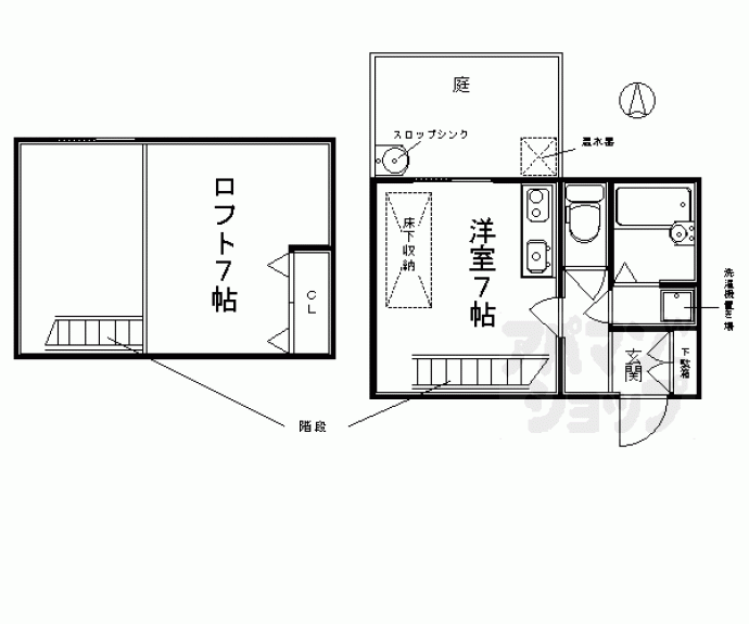 【烏丸今出川ノースワン】間取