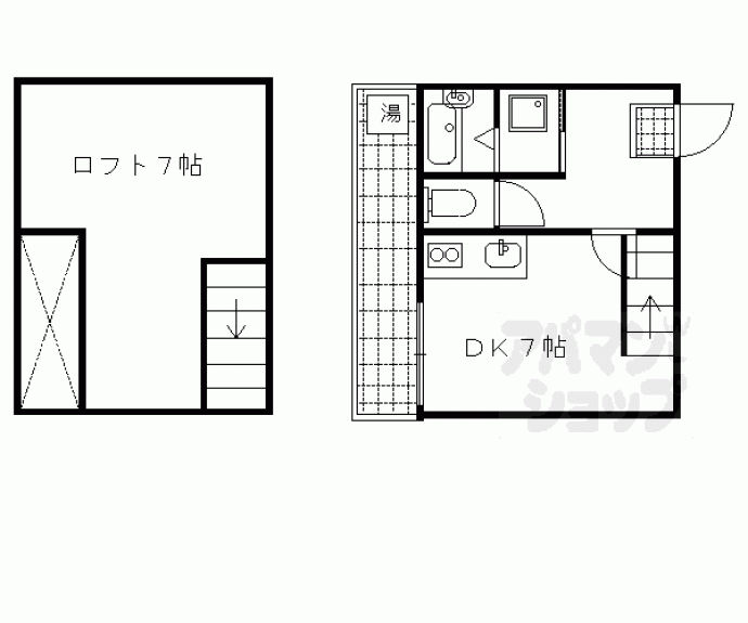 【烏丸今出川ノースワン】間取