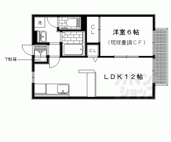 【シャルム畑ヶ田】間取