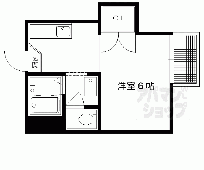 【カーサ岩倉】間取
