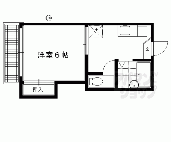 【タウニィ里ノ前】間取