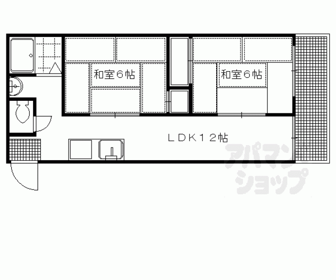 【第三ロイヤルハイツ】間取