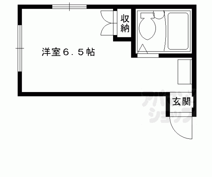 【聚楽第マンション】間取