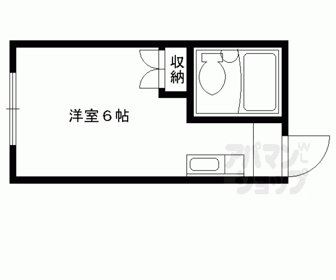 【聚楽第マンション】間取