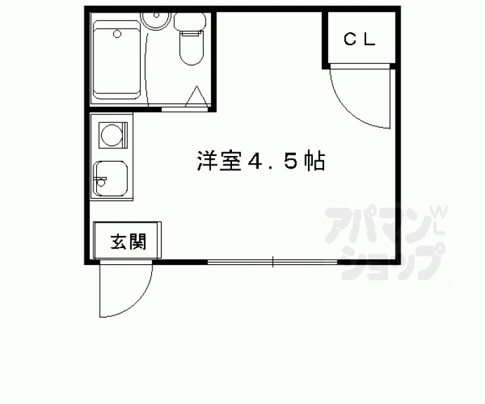 【聚楽第マンション】間取