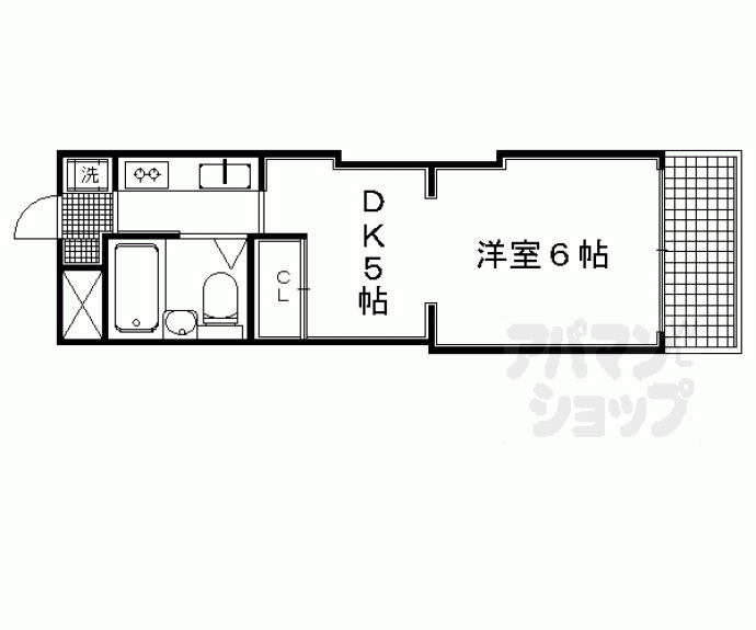 【ヴィラ・ビアンカⅡ】間取