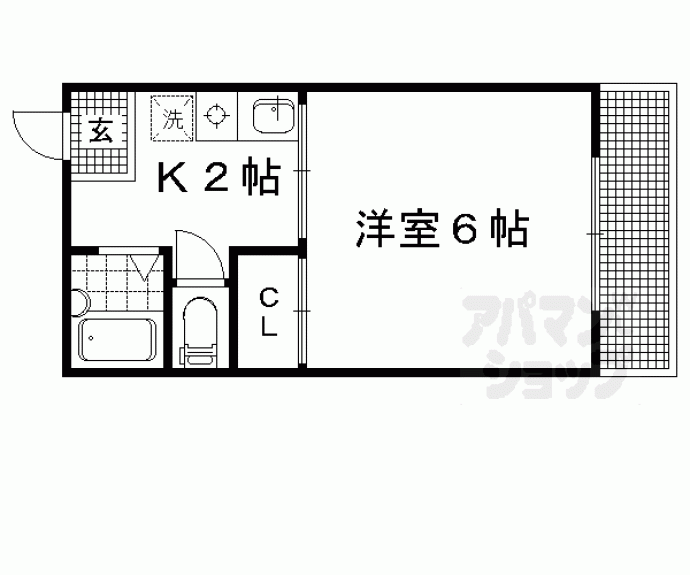 【クゥアトル】間取