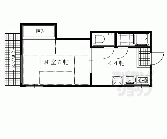 【宝ハイツ】間取