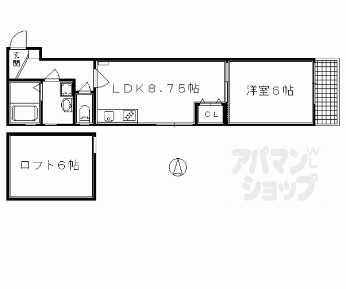 【インテグレート四条大宮】間取