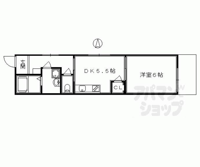 【インテグレート四条大宮】間取