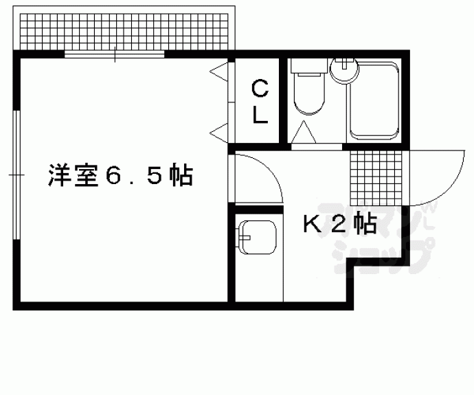 【ラルブル北白川】間取