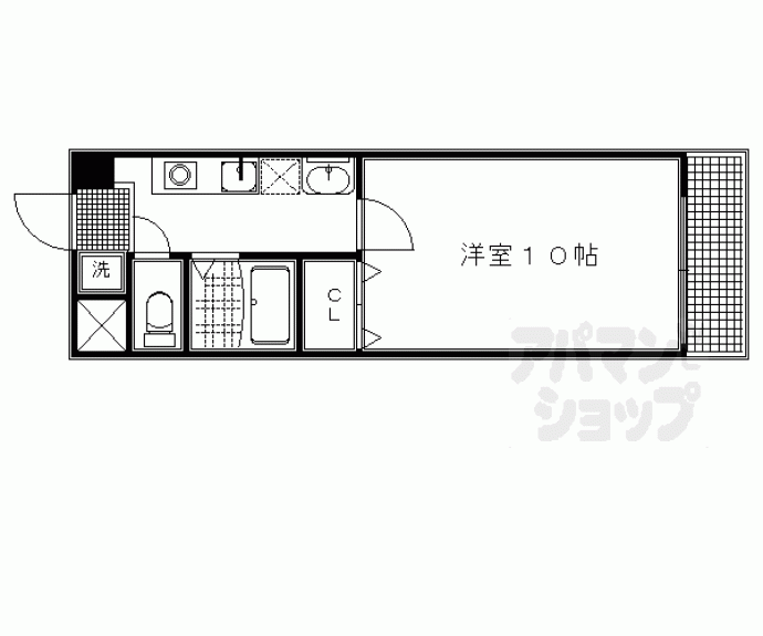 【エレガント鴨川】間取