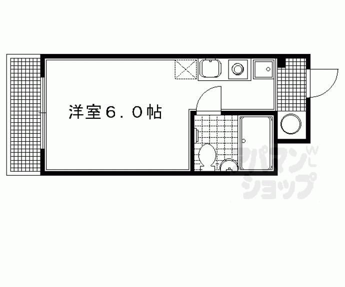 【カーサカネイチ】間取