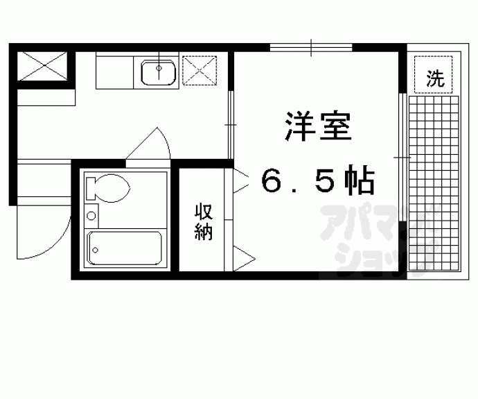【森マンション3】間取
