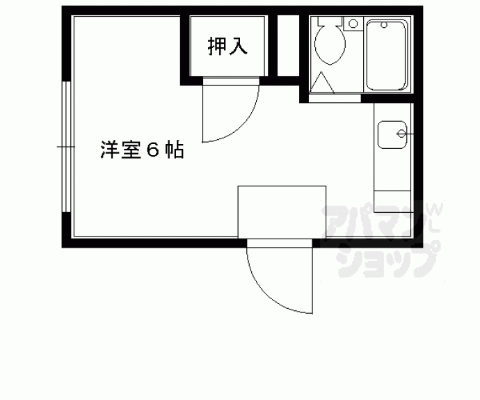 【ラ・プチ・メゾン法然院】間取