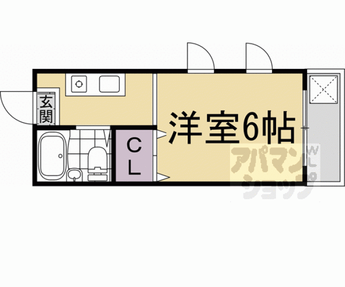 【ハイツこすぎ】間取