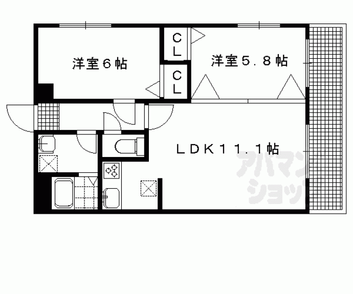 【ラッフィナート】間取