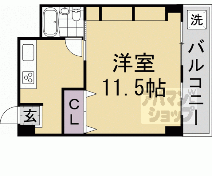 【インペリアル岡崎】間取