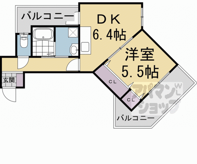 【山和小路】間取