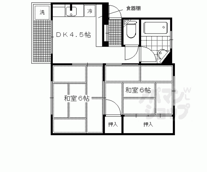 【林マンション】間取