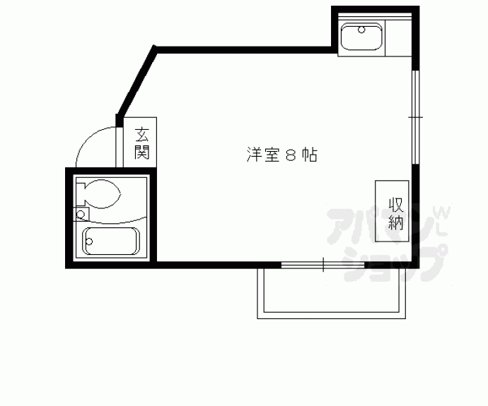 【ドムス白川】間取