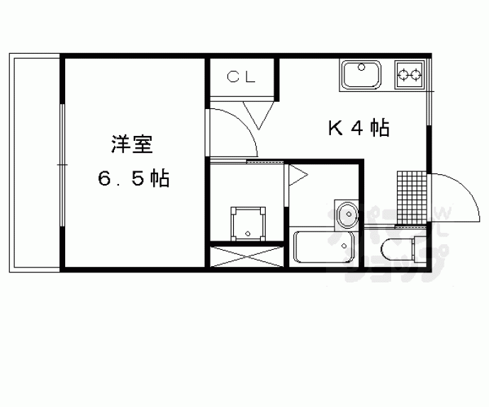 【ハイツ吉茂】間取
