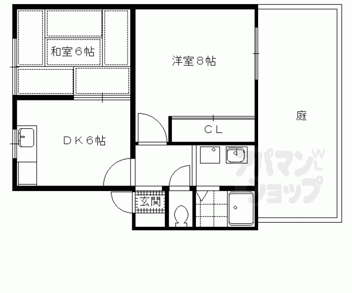 【アルム法勝寺】間取