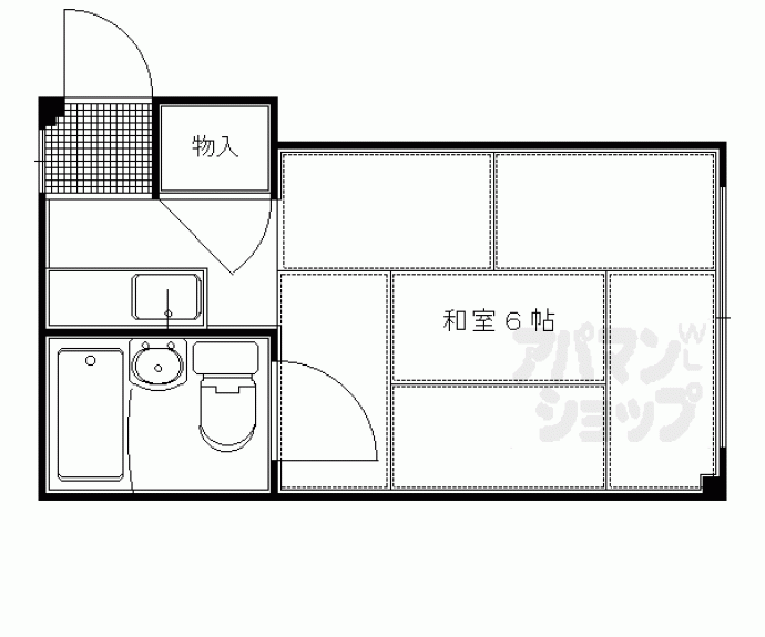 【生駒ハイツ】間取