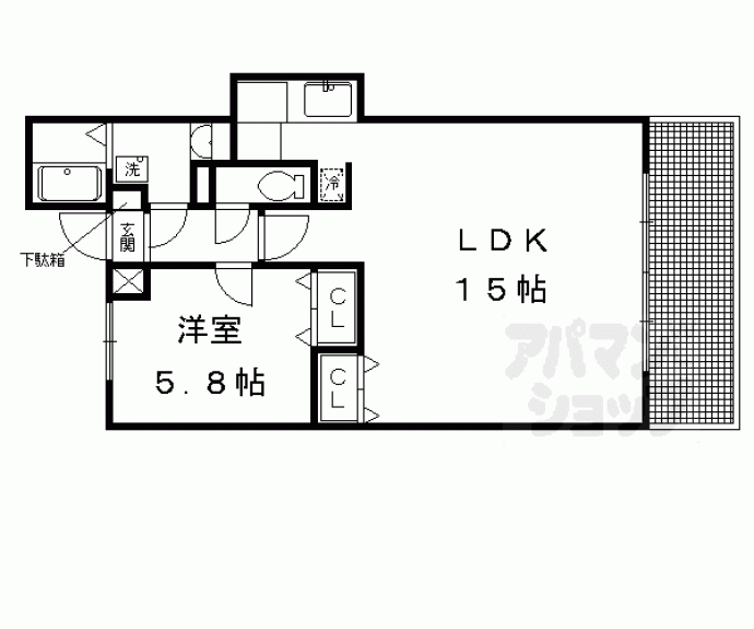 【ヴィラステージ松尾】間取