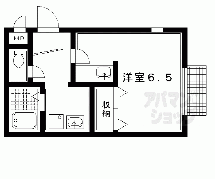 【プロムナード修学院】間取