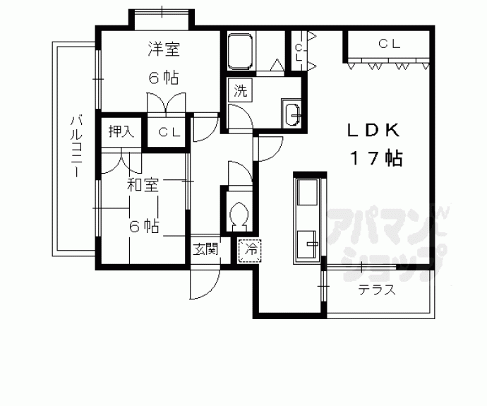 【ペレニアルフラックス】間取
