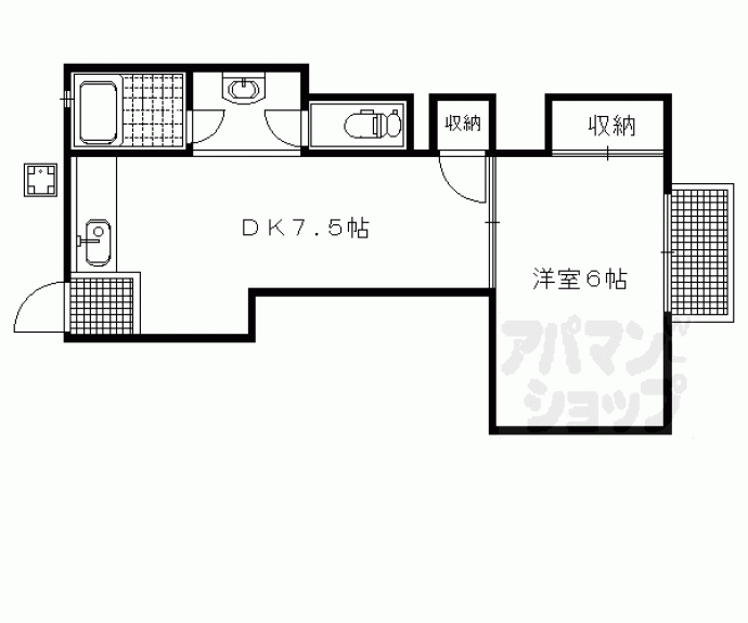 【牧マンション】間取