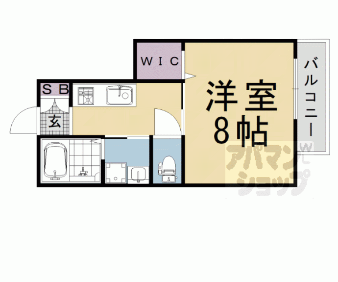 【カーサ・ミア】間取